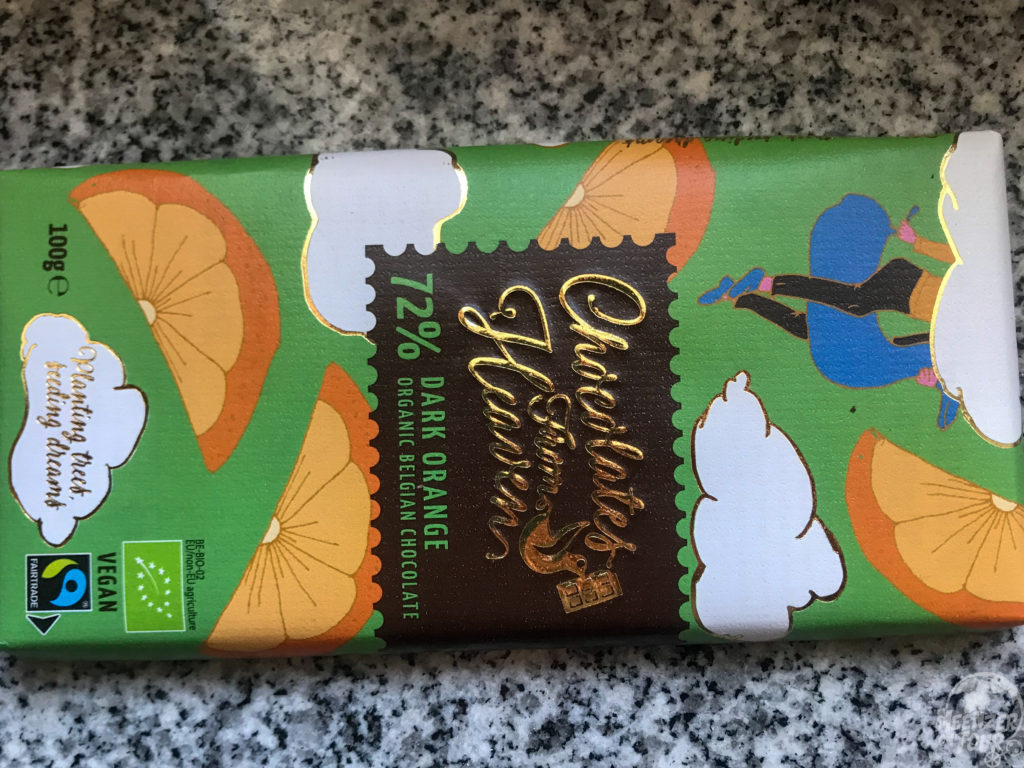 Bio-Schokolade mit Fairtrade-Siegel aus einem Mainzer Bio-Supermarkt für 2,49 € 